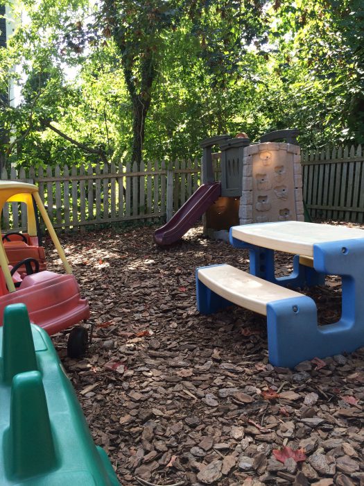 When the weather is nice, we head outside.